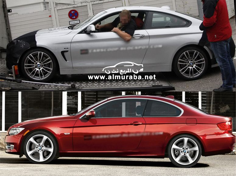 اول صور تجسسية لسيارة بي ام دبليو 2014 الفئة الرابعة الكوبيه الجديدة كلياً BMW Series-4 2014 40